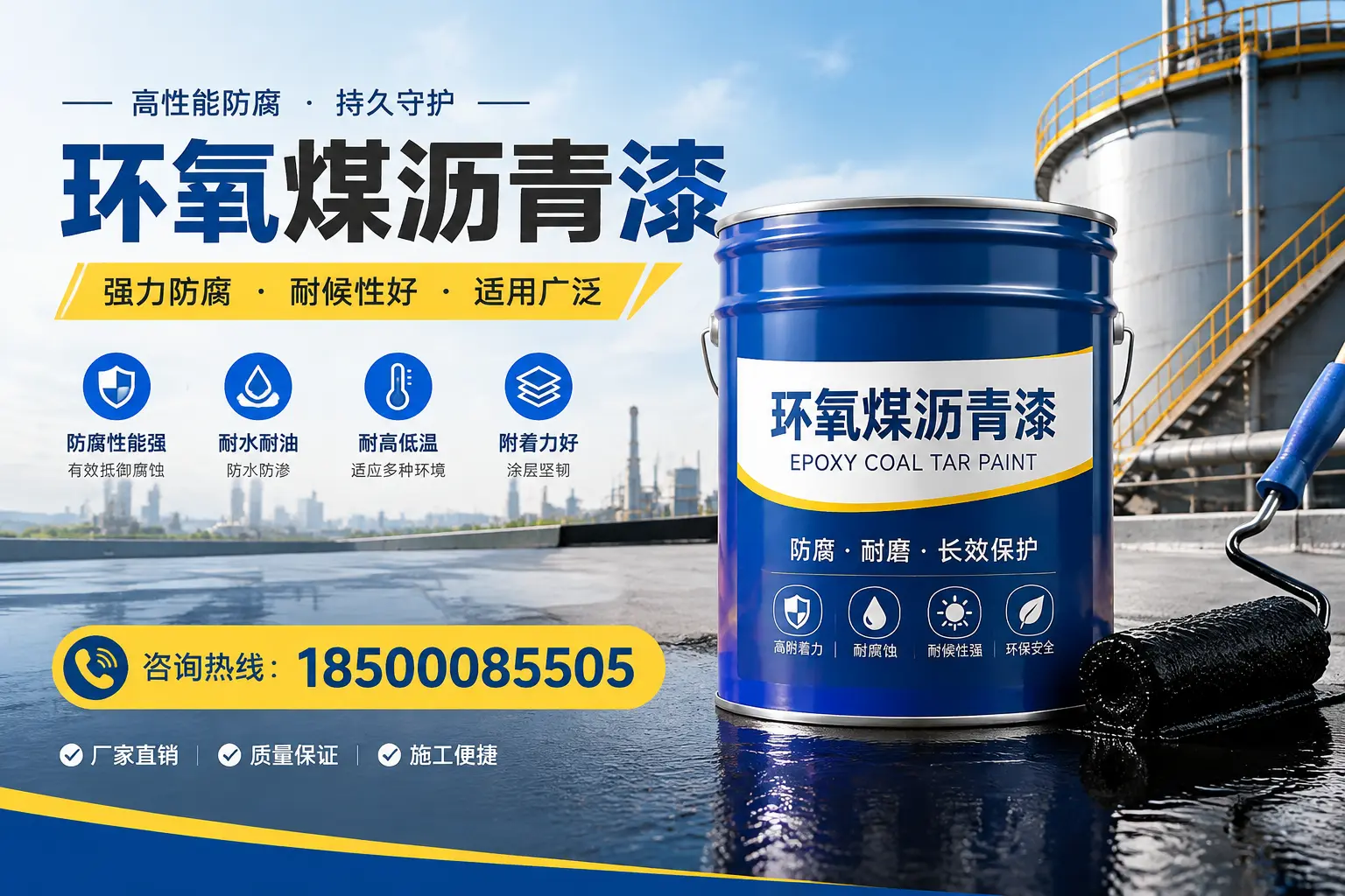 环氧煤沥青漆的储存与运输注意事项,兰州企业须知